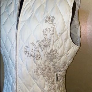 Eddie Bauer Down Vest Sparkly